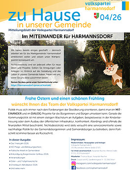 Gemeindeparteizeitung April 2026